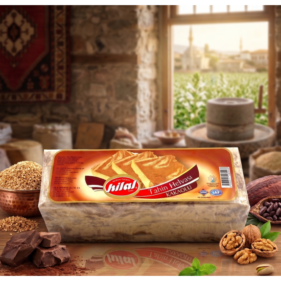 Tahin Helvası Hilal Helva